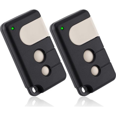 2 Pack Télécommande De Portail, 3 Canaux, 433.92mhz, Pour Motorlift 500 700 1000