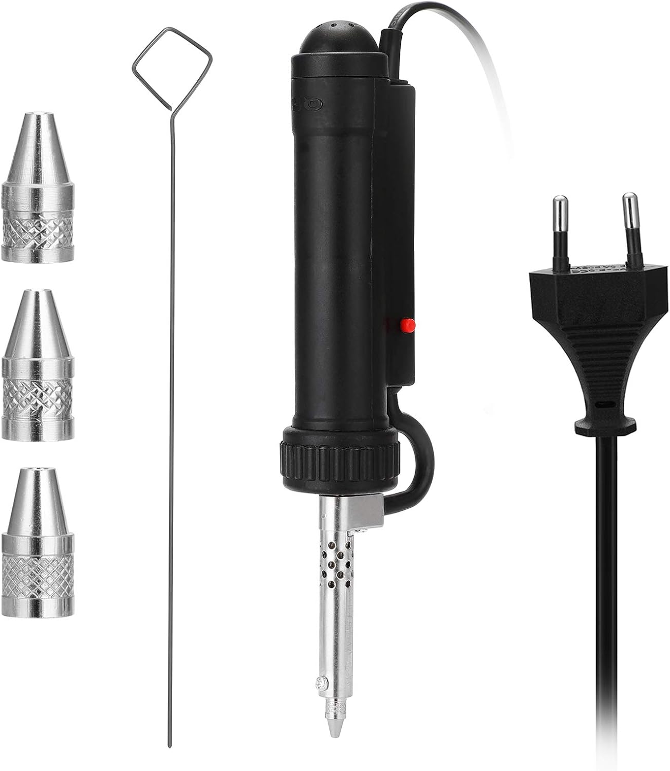 Elektrische Entlötpumpe Mit Saugnapf, Tragbare Lötmaschine Für Zinn, Vakuumlötgerät Bbt-680 (schwarz)
