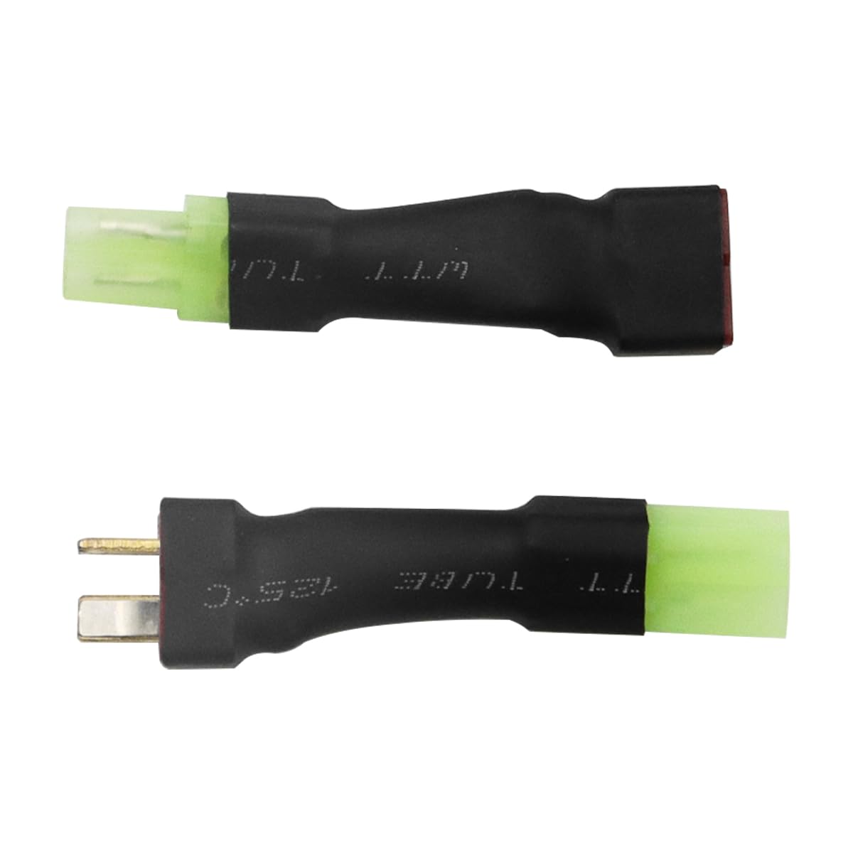 2 Stück Drahtlose T-stecker Stecker/buchse Auf Mini Für Tamiya-anschluss