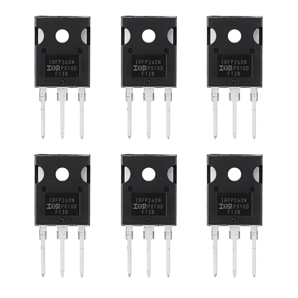6 Stück Irfp260n N-kanal-mosfet-transistor 50a 200v To-247 Ac