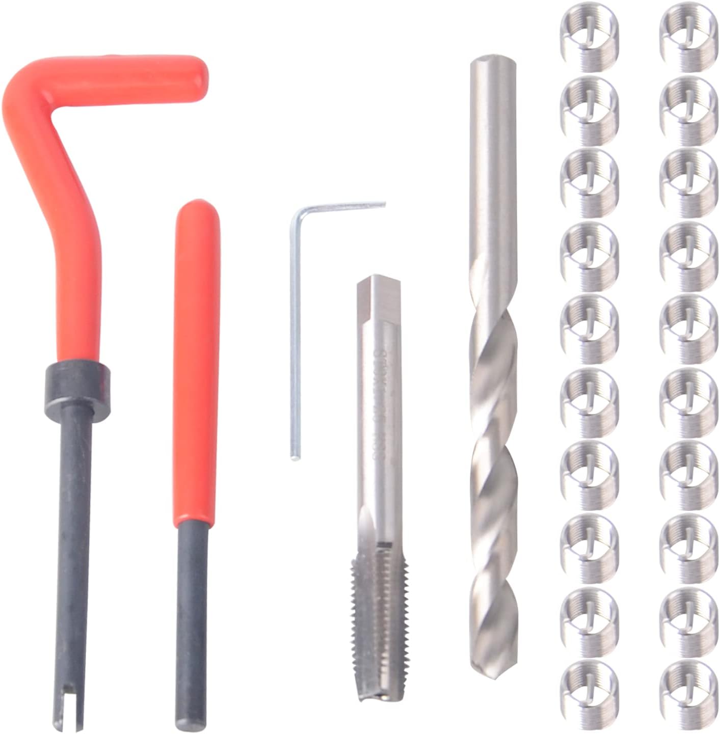 M9 X 1,25 Mm Gewindereparaturset, Werkzeuge Zur Reparatur Von Spiralgewinden, Gewindeeinsetzset, Kompatibles Handwerkzeugset Für Die Kfz-reparatur