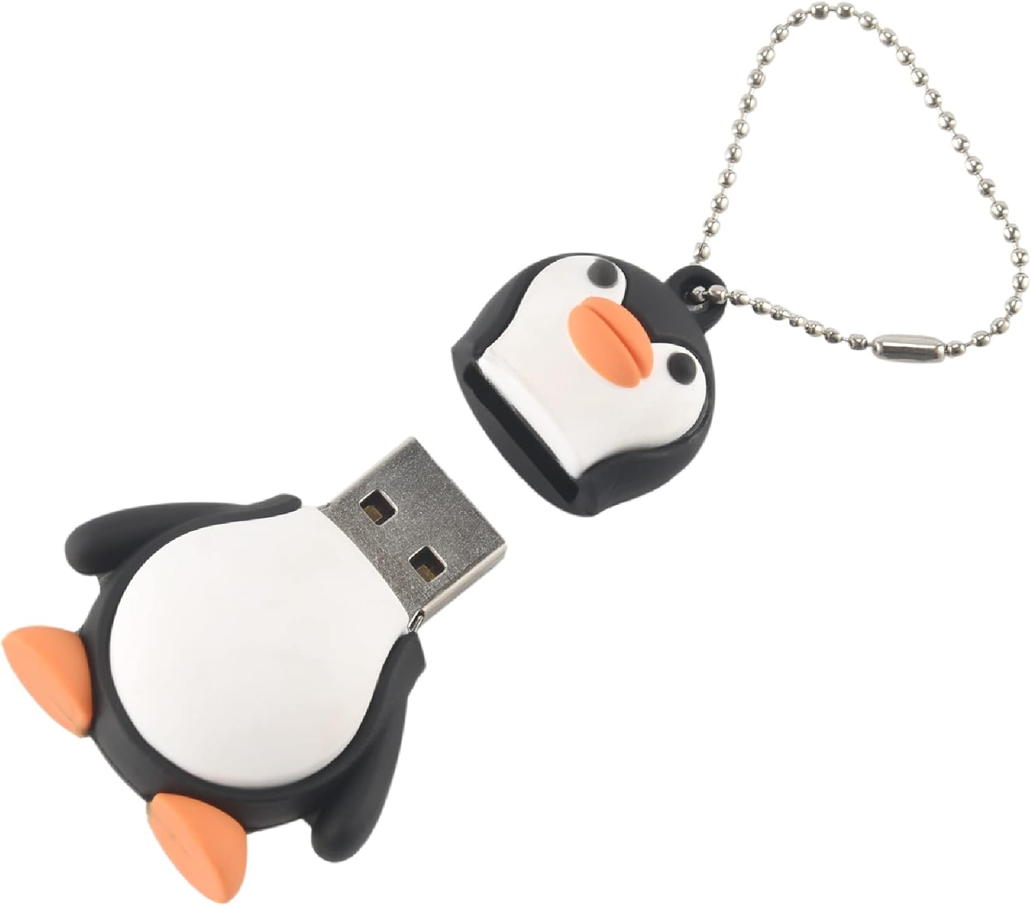 Usb 2.0 Pinguin-förmiger Usb-speicherstick, Schwarz/weiß, 32 Gb