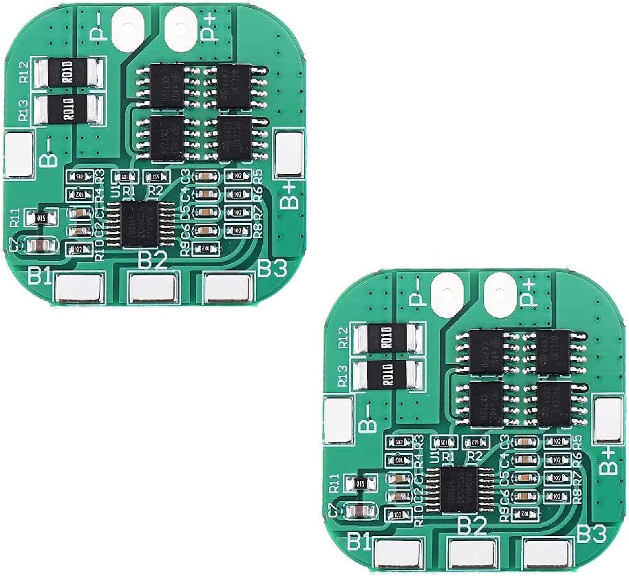 2 Stück 4s 14,8v 16,8v 20a Li-ion Bms Pcm Batterieschutzplatine Für 18650 Lithium-batterie
