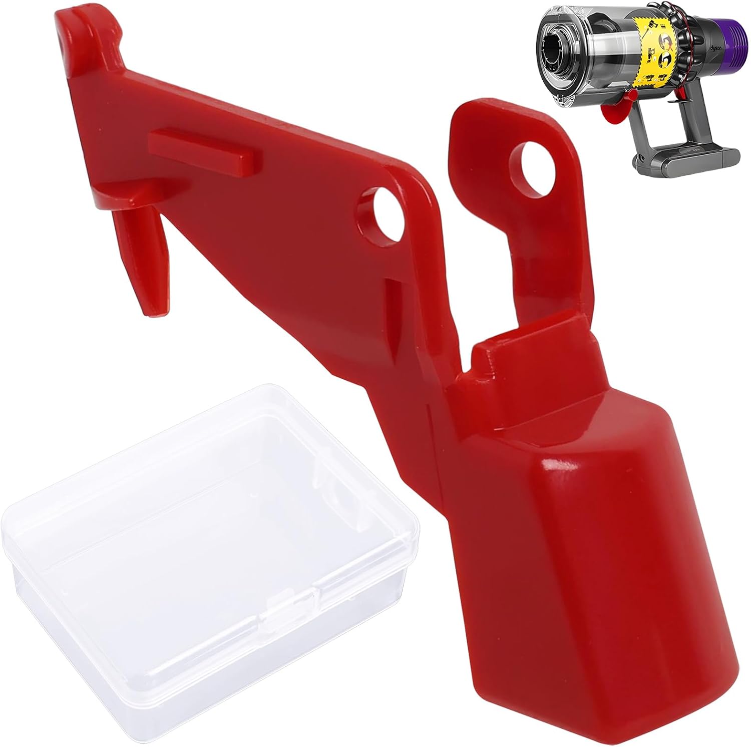 Verstärkter Auslöseknopf Für Staubsauger, Kompatibel Mit Dyson V11, V10, Sv14 Und Sv12. Verbesserte Ersatzteile Und Reparaturwerkzeug Für Den Ein-/ausschalter.