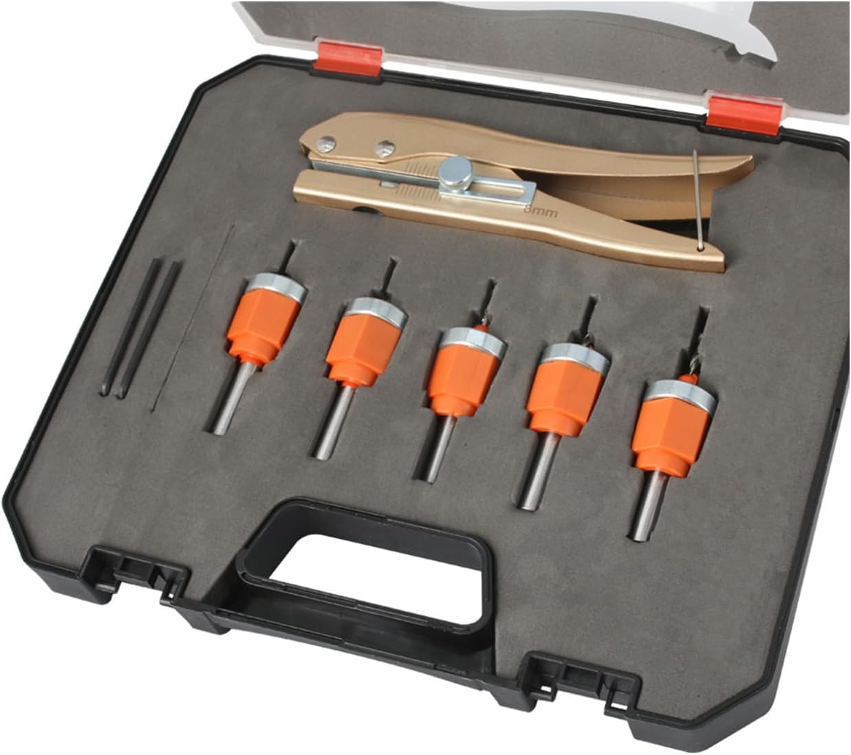 Hochleistungs-senkbohrer-set (8 Mm), Tragbares Werkzeug Zum Stanzen Von Kanten Und Metall