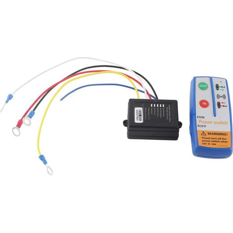 Jeffergarden Kit Émetteur-récepteur De Télécommande Sans Fil Pour Treuil Électrique 12 V Pour Camions, Vtt, Suv