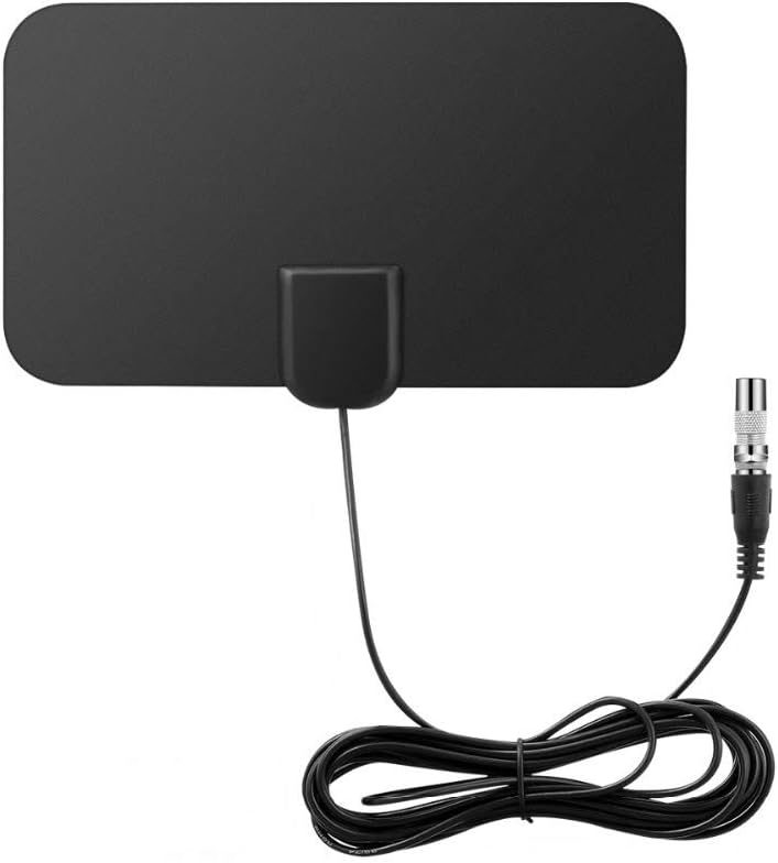 Mini-digital-tv-antenne Für Den Innenbereich Mit Signalverstärker, 80 Km Reichweite, F-tv-kompatibel Mit Hdtv Und 4k