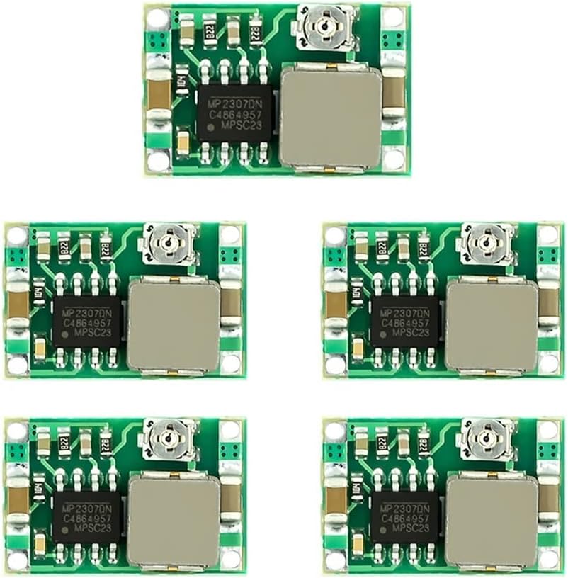 5 Stück Kleine Mini-360-einstellbare Dc-netzteilmodule Mini-abwärtswandler