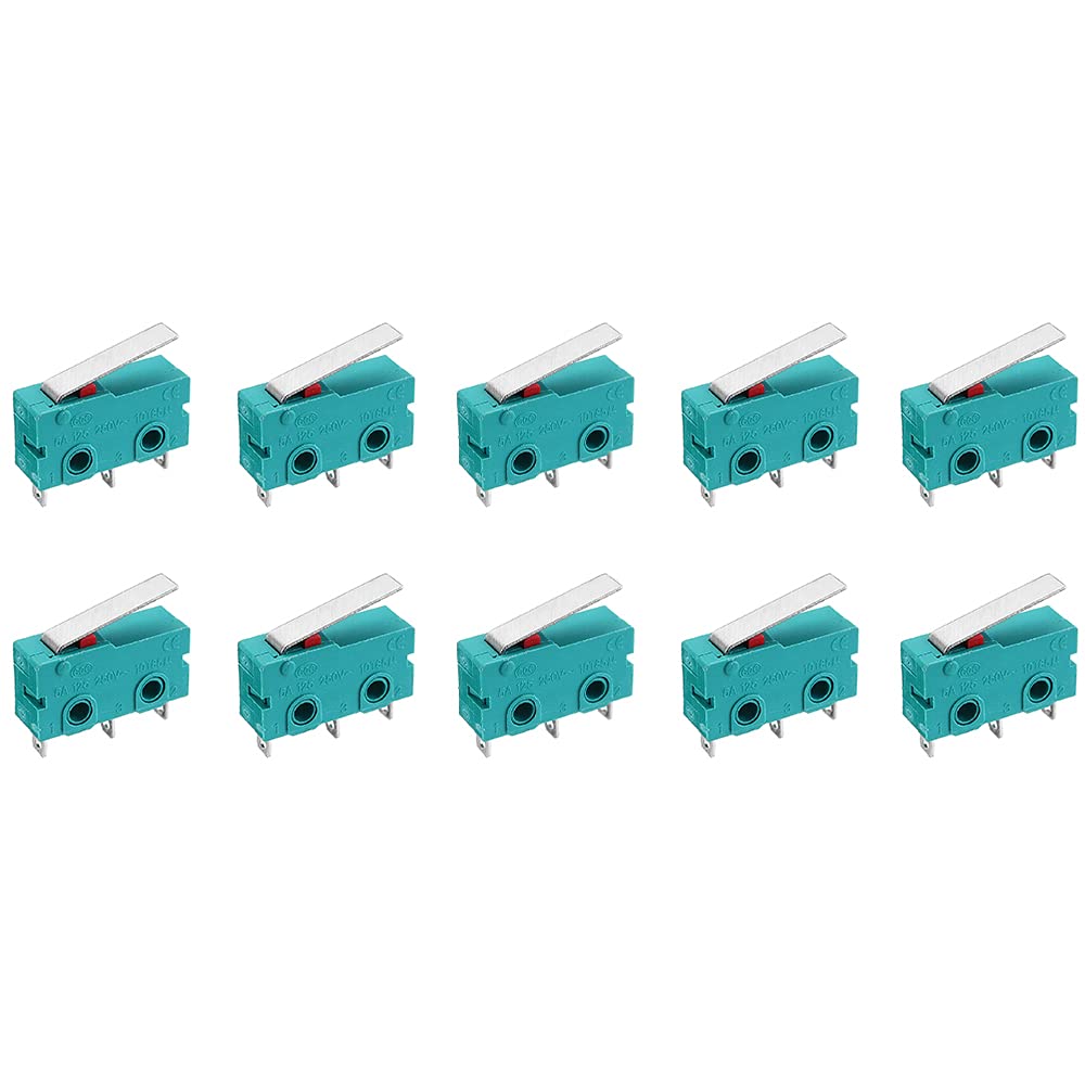 Kw4-3z-3 Packung Mit 10 Geraden 3d-druckerfräsern, 3-poliger Mikrofräs-endschalter Ss-5gl