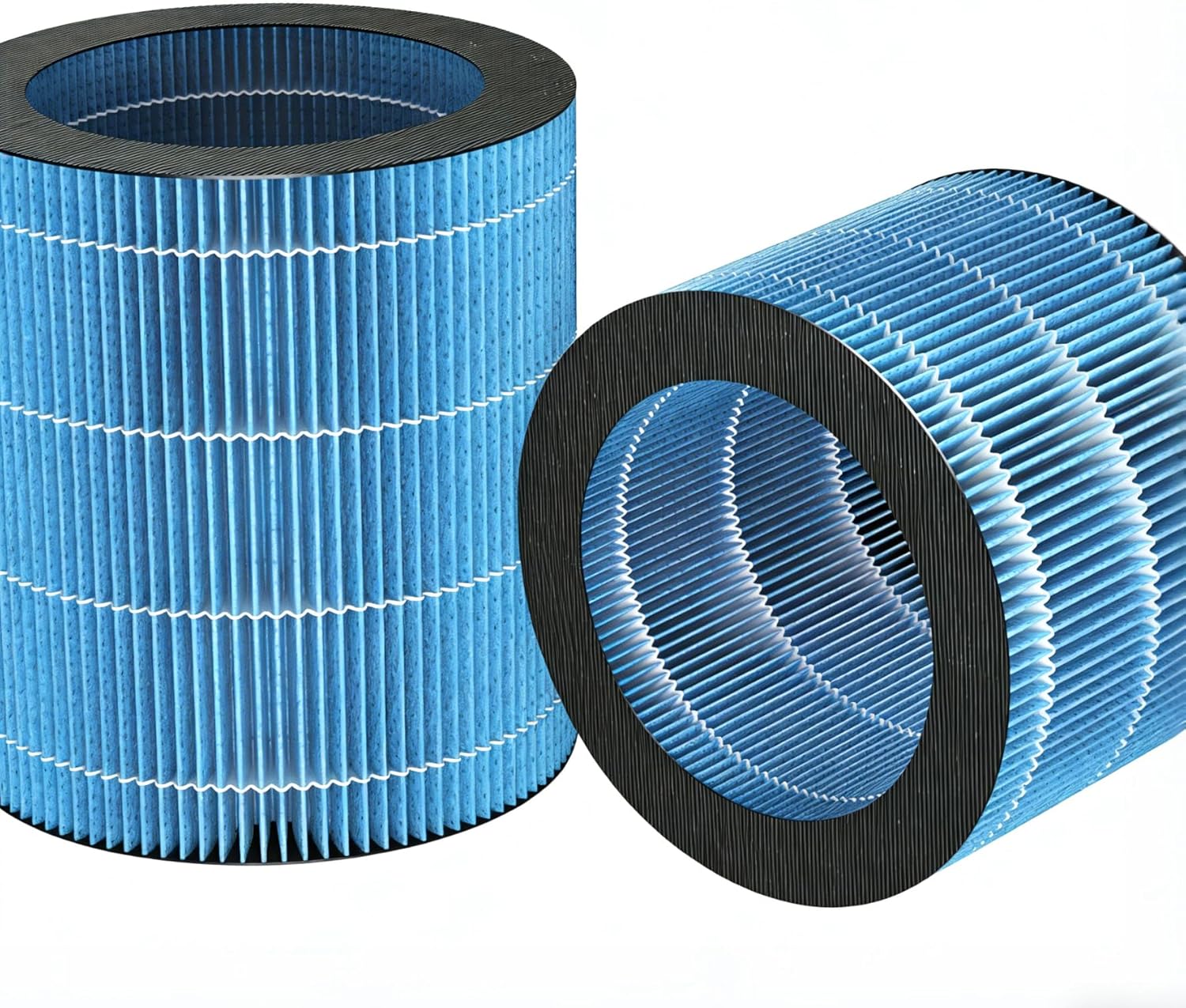 2er-pack Ersatzfilter, Kompatibel Mit Philips Hu3916, Hu3918, Hu2716, Hu2718, Luftreiniger Amf220/15, Ersetzt Filter Fy3446/30, Fym220/30, 3-lagiger Luftbefeuchter, Langlebig