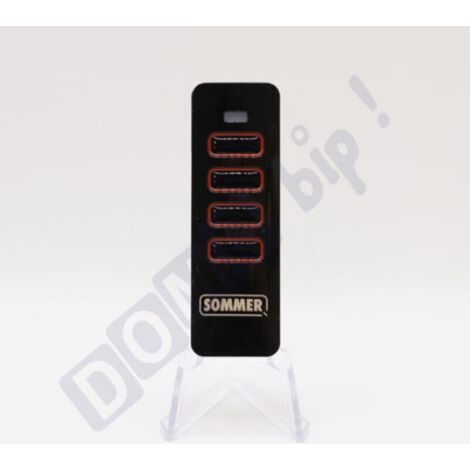 Émetteur De Télécommande Sommer 4018 À 4 Canaux 868 Mhz Pour Portes De Garage Et Portails