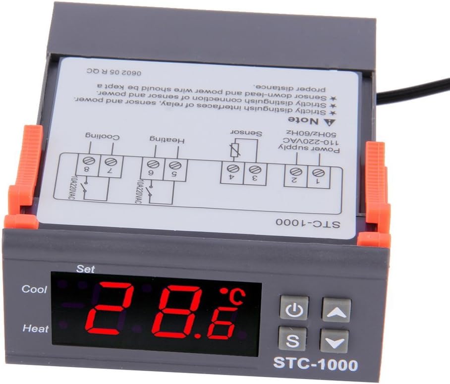 Digitaler Stc-1000 220v Universal-temperaturregler-thermostat Mit Sensor