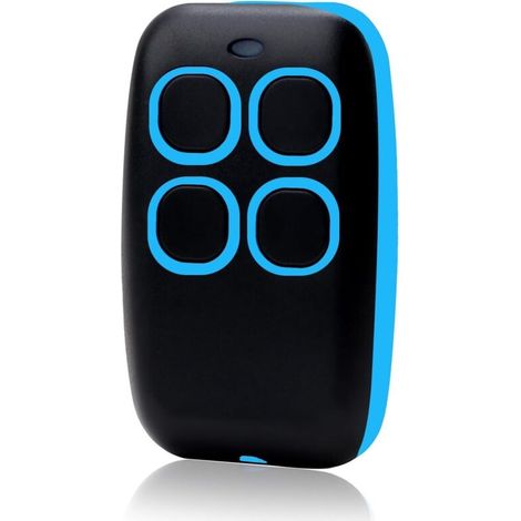 Télécommande Universelle 2 Pièces - Télécommande Portail Garage Volet Roulant - Fréquence 280 À 868 Mhz - Auto-apprenant Rolling Code - Compatible Liste Fournie