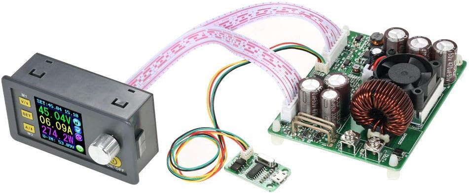 Dps5020 Usb-kommunikations-50v 20a Konstantspannungs-abwärtsstrom-netzteilmodul Spannungswandler Buck-voltmeter