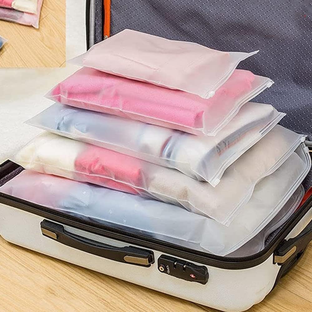 30 Stück Aufbewahrungsbeutel Mit Reißverschluss, Cpe-gepäckorganizer, Wasserdichte Reißverschlussbeutel Für Sweatshirts, Pullover Und Reisetaschen