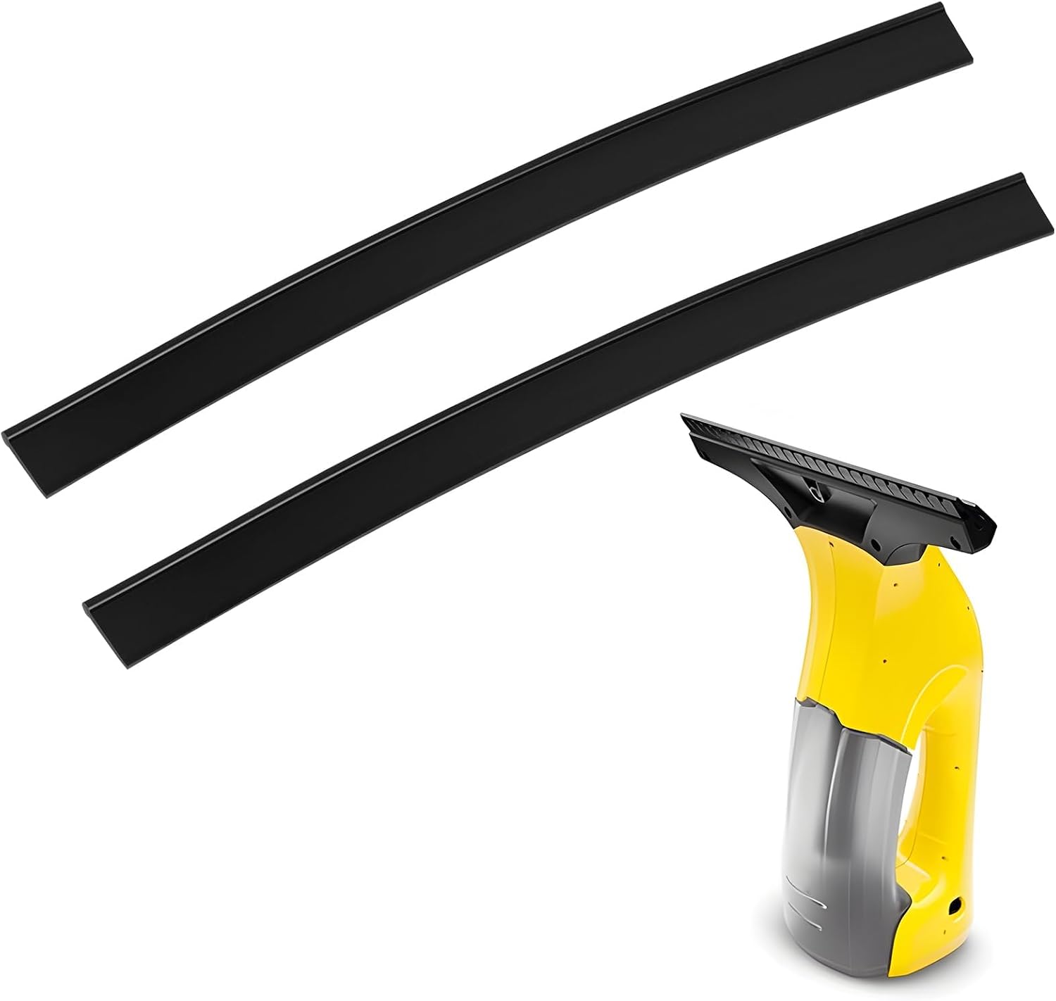 Stück Fensterabziehlippen Für Staubsauger, 280 Mm, Ersatzabzieher-set Mit 2 Gummilippen, Kompatibel Mit Wv1, Wv2, Wv5, Wv50, Wv55, Wv60 Und Wv75