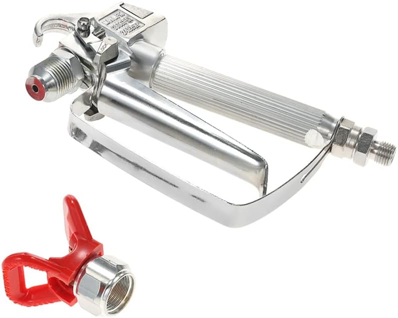 Hochdruck-airless-farbspritzgerät (3600 Psi) Mit Robustem Düsenschutz – Ergonomisches Design Zur Reduzierung Von Ermüdung – Ideal Für Titan- Und Spritzmaschinen