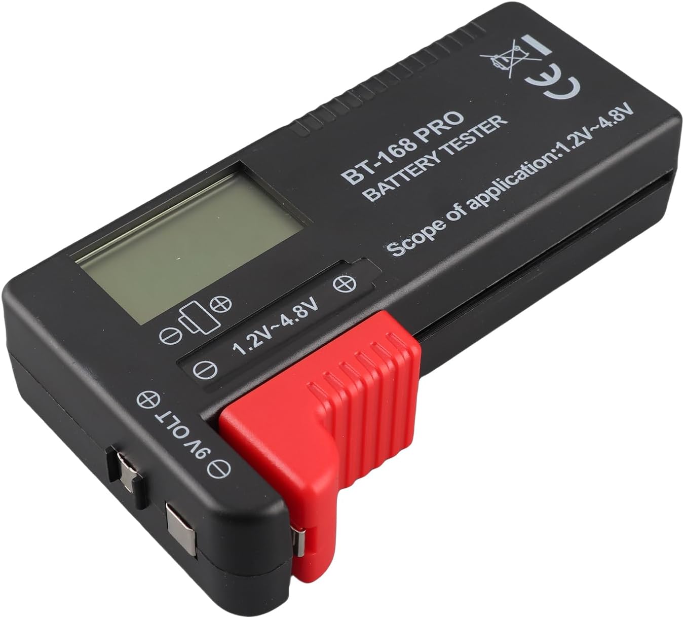 Kompakter Batterietester Mit Intuitiver Anzeige, Keine Zusätzlichen Batterien Erforderlich, Unverzichtbares Haushaltsgerät