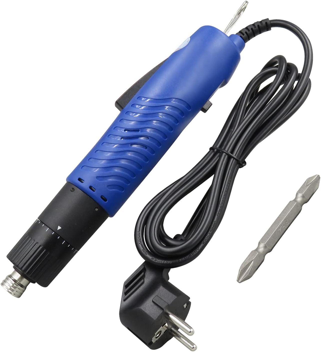 Elektrischer Schraubendreher Mit Einstellbarem Drehmoment, 850 U/min, 6,35-mm-bitaufnahme Für Haushaltsgeräte Und Möbel (eu-stecker)