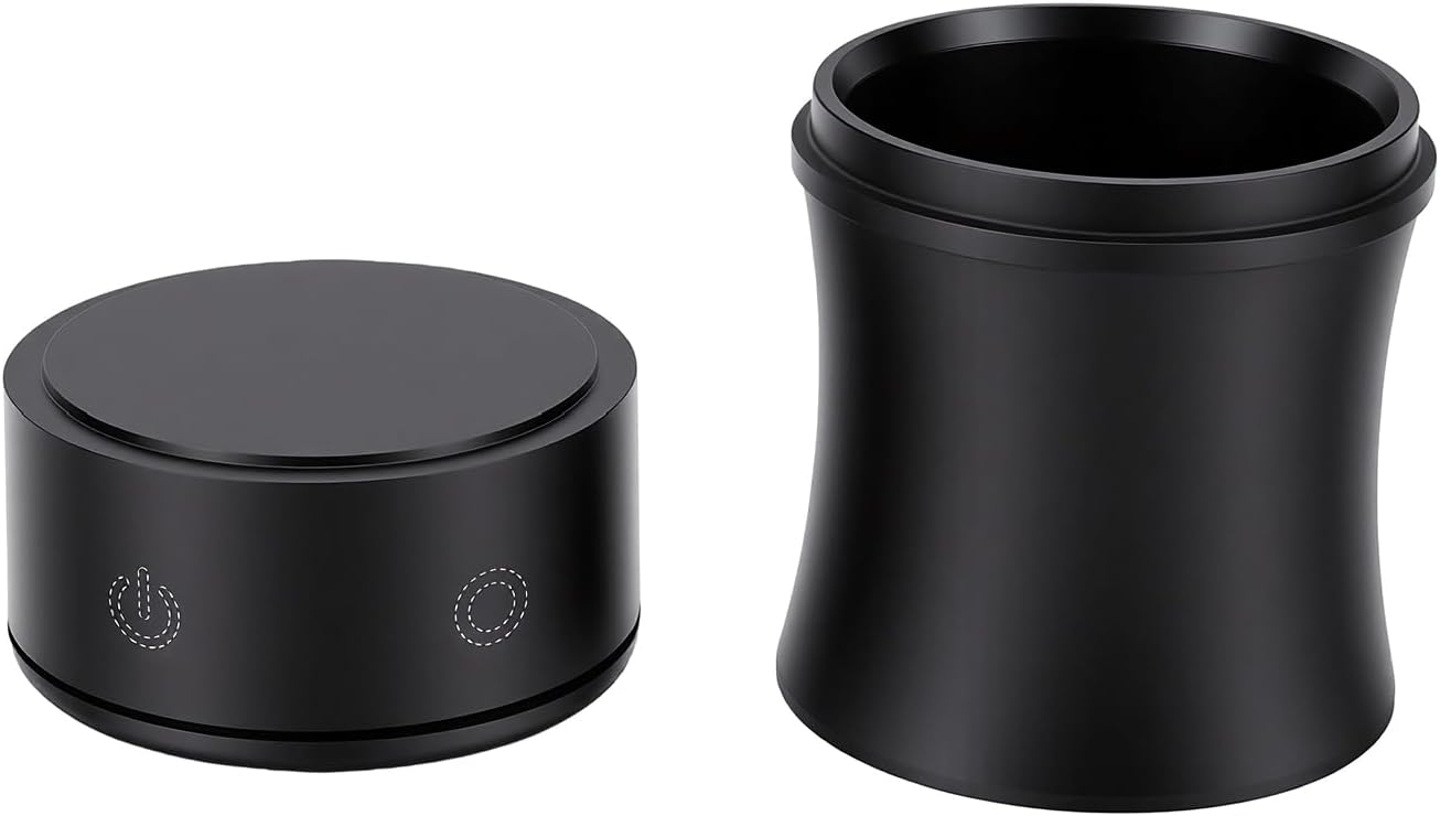 Kaffeemessbecher Mit Skala, Digitaler Kaffeemessbecher, Tragbarer Bohnendosierer Mit Eingebautem Sensor, Led-anzeige (schwarzer Messbecher Mit Skala, 500 G)
