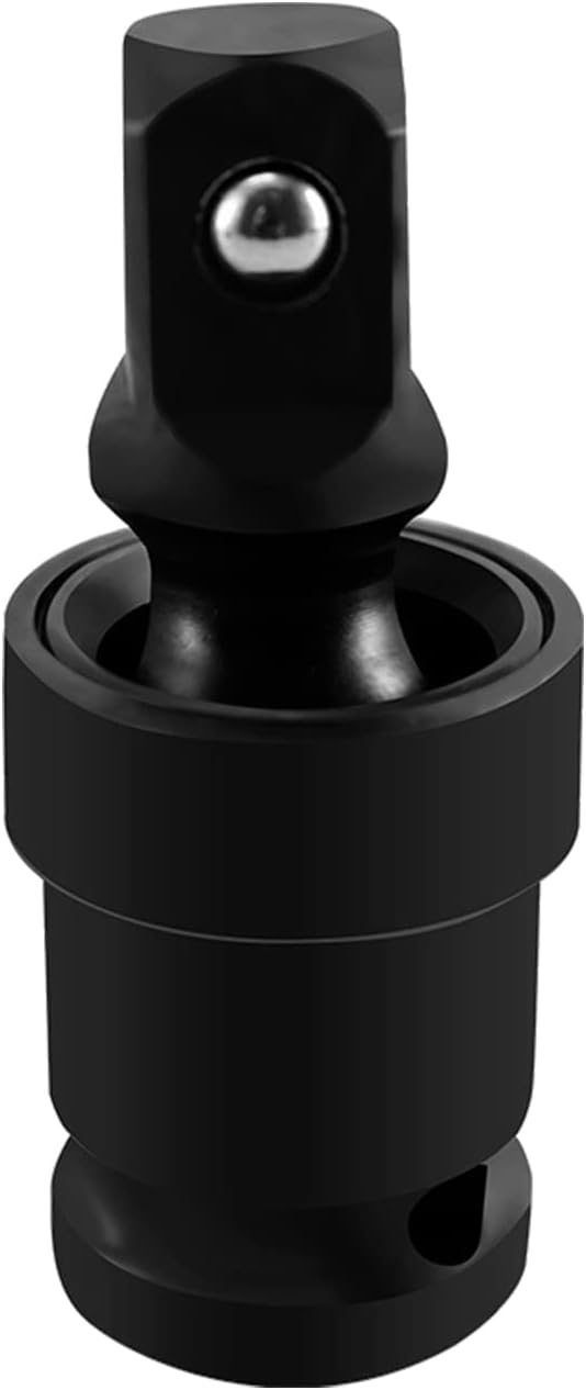 Adapter Für Elektrische Schraubenschlüssel, Robuste Hülse Aus Kohlenstoffstahl Für Ratschenschlüssel Und Elektrische Schraubenschlüssel, Schwarz, 1/2 Zoll (90 Grad)