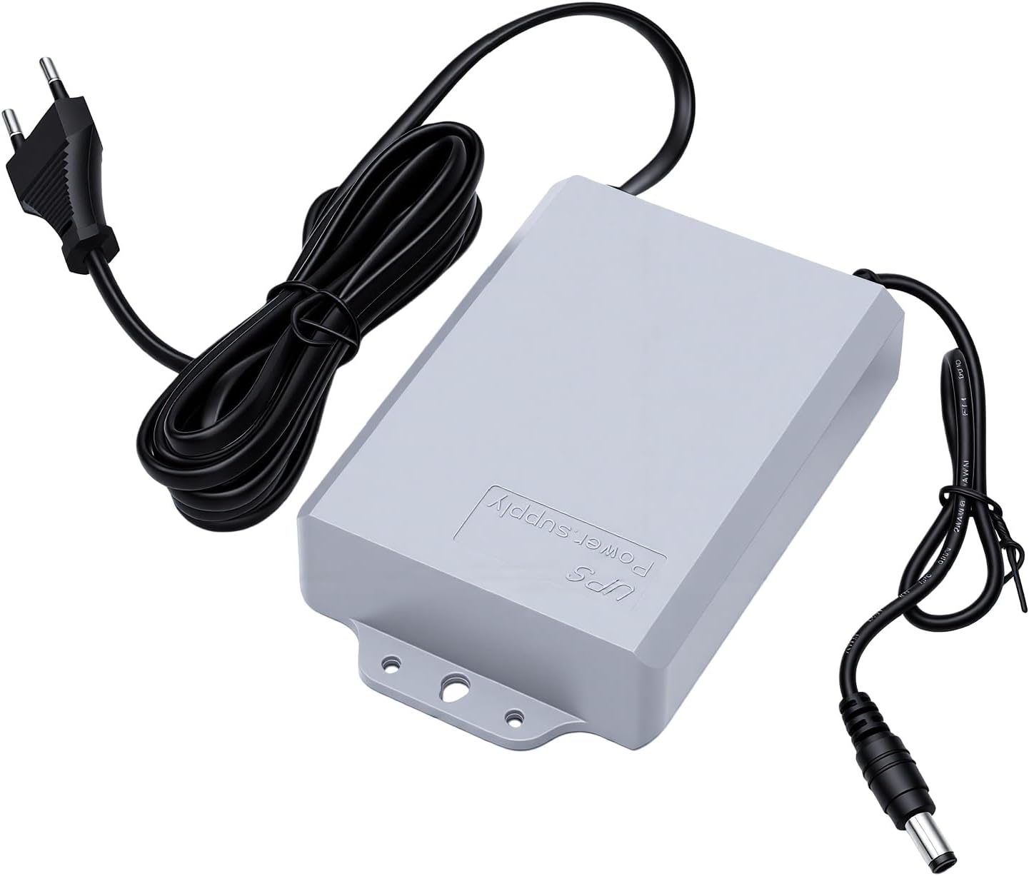 Mini-usv 12v 2a 5400mah Unterbrechungsfreie Stromversorgung Für Modem-router Mit Überspannungsschutz Und Automatischer Spannungsregelung Für Sicherheitskameras (eu-stecker)