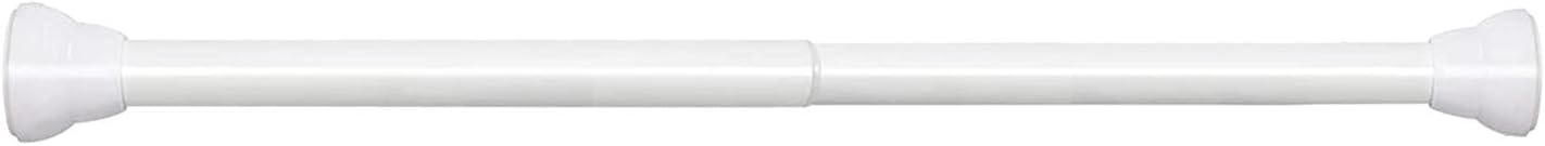 Federzug-duschvorhangstange, Ausziehbare Stange Ohne Bohren, Sicher Für Dusche Und Badezimmer (h45037-1)