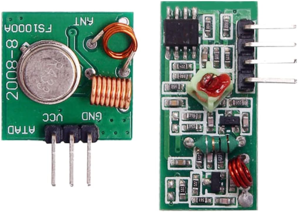 433-mhz-hf-funksender- Und Empfängermodul-kit Für Arduino Raspberry Pi Arm Mcu Wl