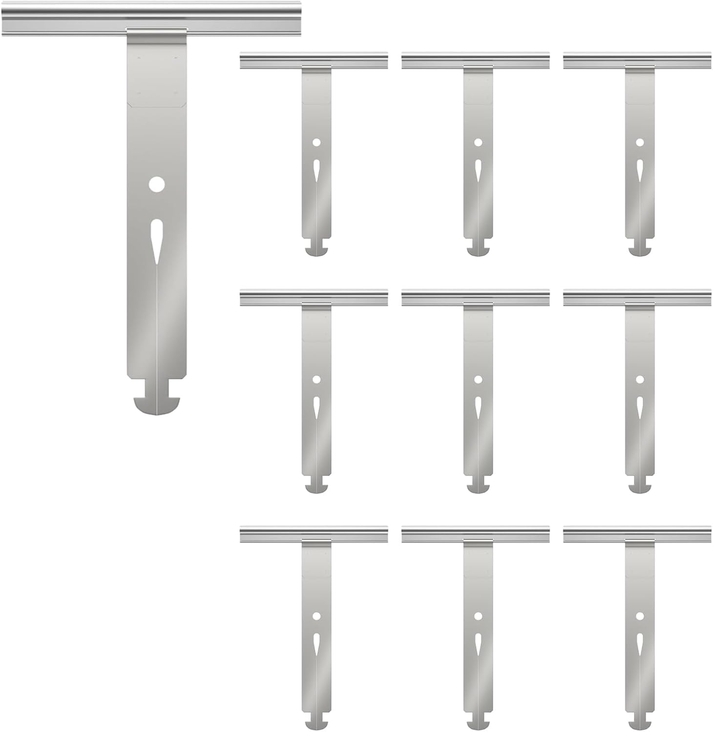 Flexible Rollladenaufhängung, 10-teiliges Metallset, Universelle Aufhängefeder, Zur Befestigung Von Rollläden Und Lamellen, Kompatibel Mit Elektrischen, Manuellen, Solar- Und Somfy-rollläden