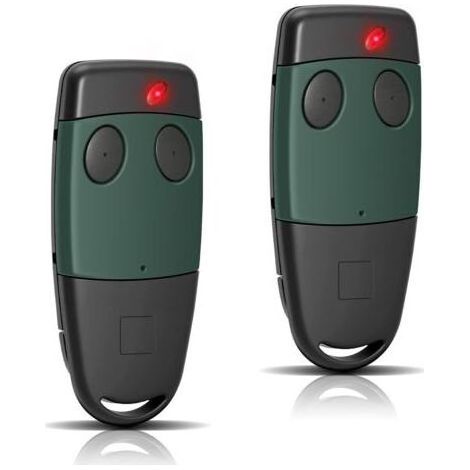 Lot De 2 Remplacement Pour Telecommande Cardin S449-qz2, 433,92 Mhz 2 Canaux, Pré-codée Pour Cardin Txq449100 Txq449200(cod. Txc4492p0 Remplace Le Modèle Txq4492p0)