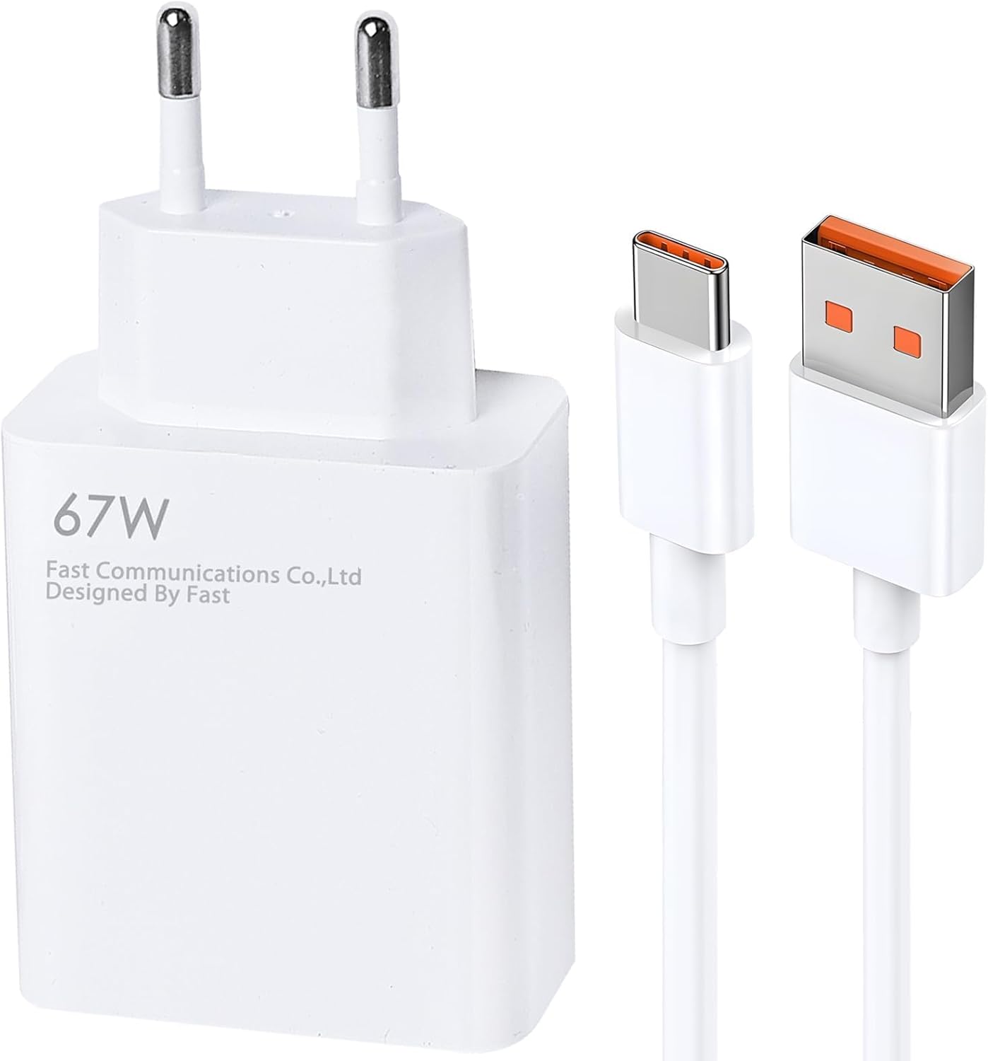 67-w-schnellladegerät Mit 1,5 M Usb-c-kabel, Netzteil Für Iphone 14, Iphone 13t ...