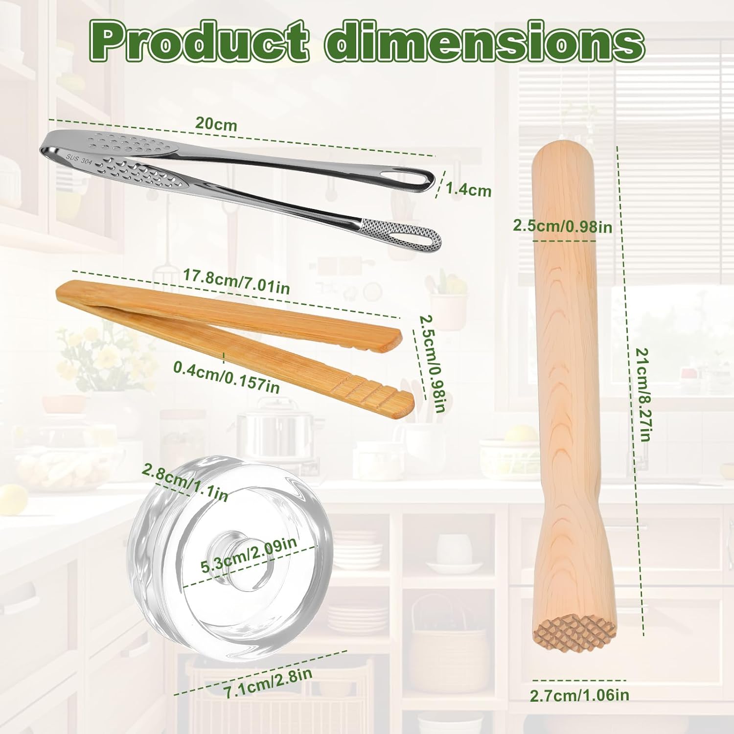 Gärgewichte Starter-set Für Die Gärung 7 Cm Glasgewichte Gärset Mit Stößel Und Zange Klare Glasgewichte Für Die Gärung