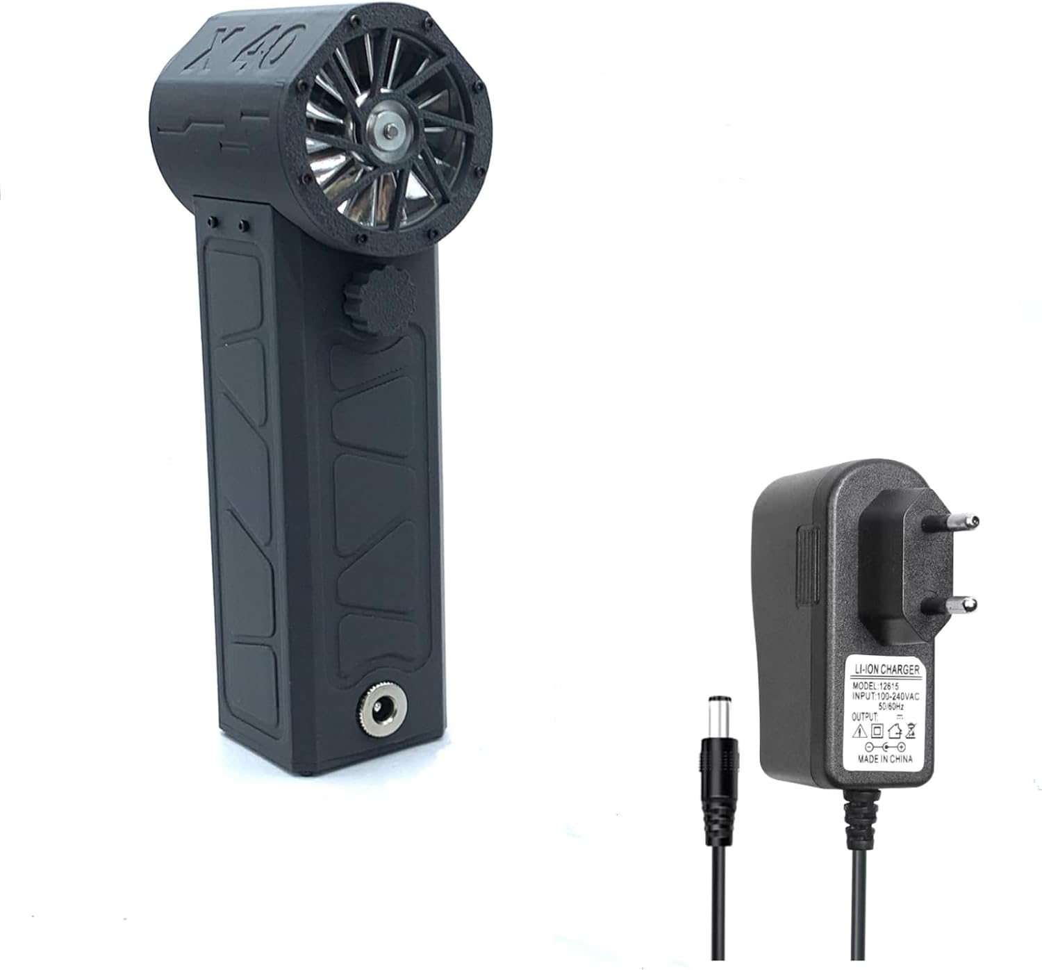 X40 Jet Tragbarer Ventilator, 600 G, Hochleistungsventilator Mit Hohem Schub, 40-mm-bürstenlosmotor, Kanalventilator, Hochleistungs-rohrventilator, Staubbläser, Reinigungsgerät