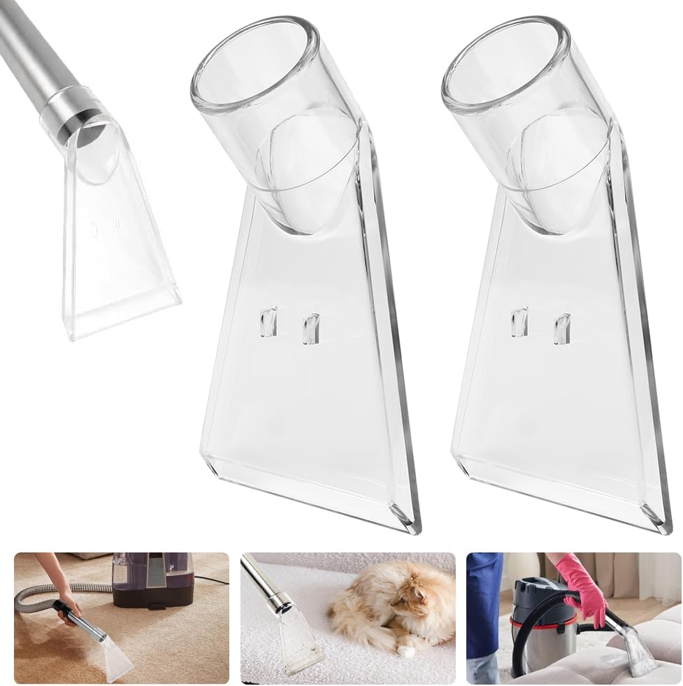 Stück 38-mm-wassersaugerdüse, Shampoonierdüse Für Staubsauger, Saugaufsatz Mit Kunststoff-injektor, Wassersaugerdüse, Schwenkbarer Staubsaugerkopf, Für Teppiche, Auto Und Sofa