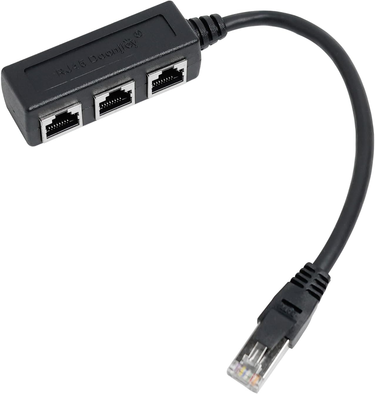 Rj45 Ethernet-kabelsplitter – 1 Stecker Auf 3 Buchsen, Cat5, Cat5e, Cat6, Cat7 Netzwerkadapter (verbindet Eine Ethernet-leitung, Unterstützt Aber Keine Gleichzeitigen Verbindungen)