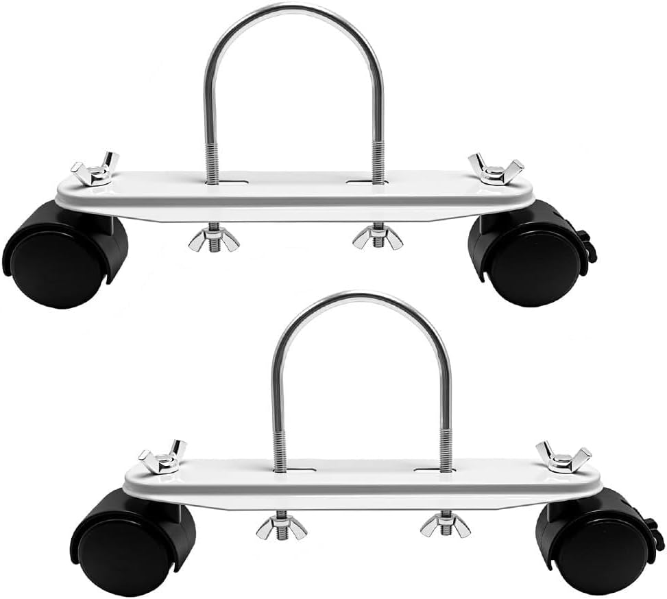 U-förmige Mobile Halterungen Für Ölkühler, 360°-schwenkrollen, Hebevorrichtungen, 21 Cm Universal-stahlrollen