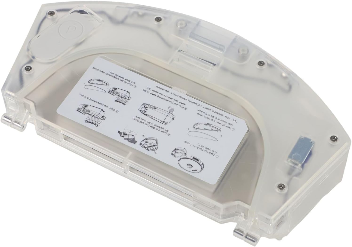 Wassertank Für Ultenic T10, T10+, M8 Und M8 Pro Plus, Staubbehälter Mit Großem Fassungsvermögen, Kunststoff-ersatzteil Für Saugroboter