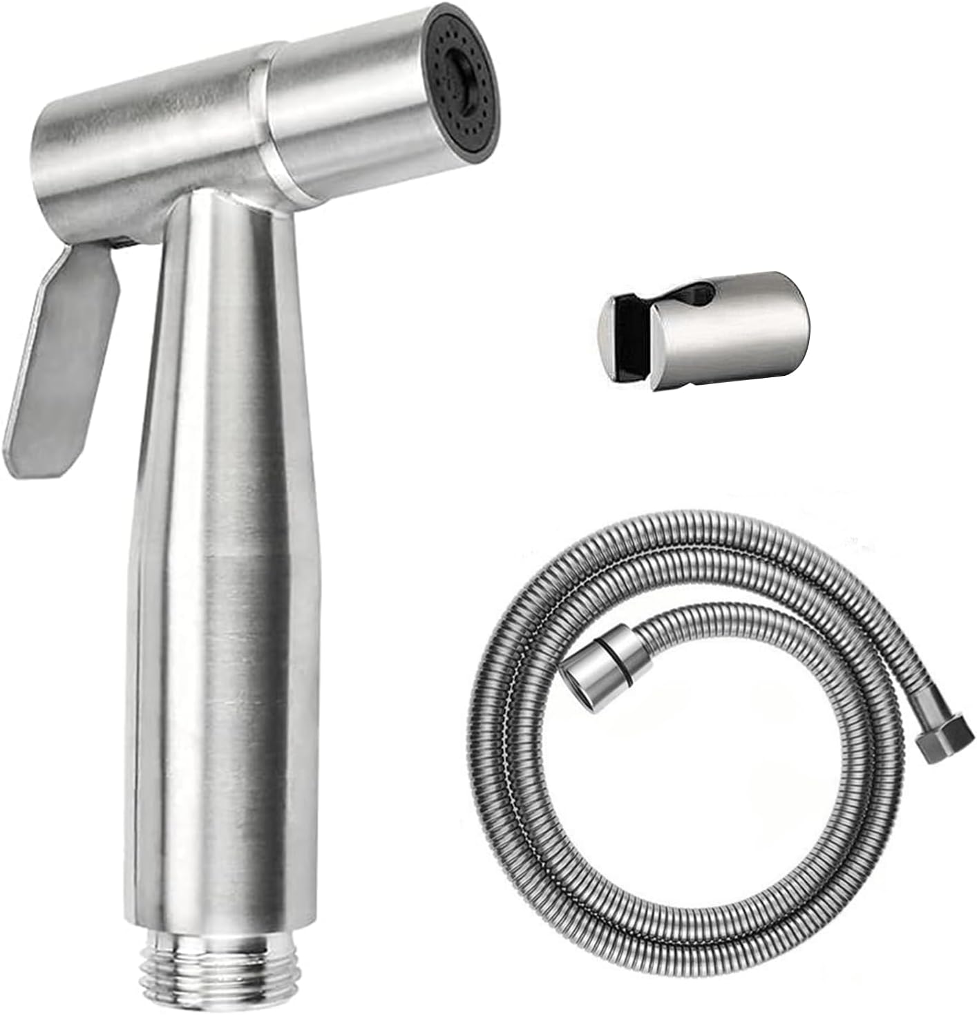 Handbrause Für Bidet Und Wc, Edelstahl, Mit Schlauch Und Halterung, Zur Wandmontage, Für Waschbecken, Badezimmer, Küche