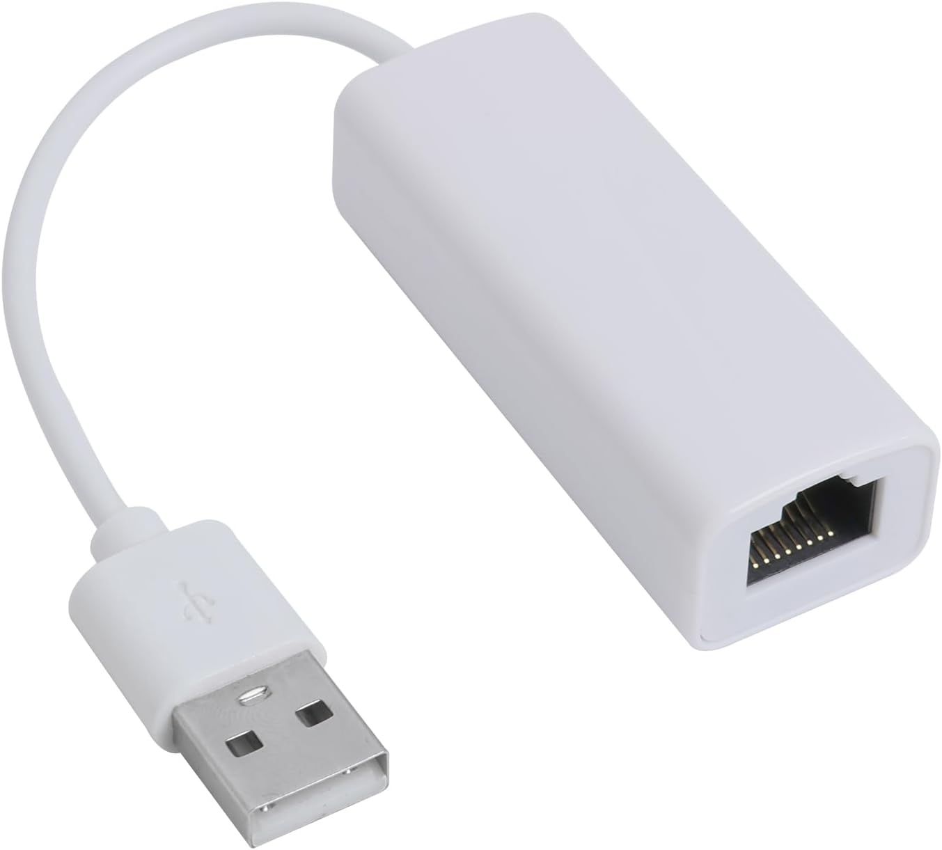Usb 2.0 Auf Rj45 Ethernet-internetadapter, 10/100 Gigabit Usb Lan Plug-and-play-netzwerkadapter, Kompatibel Mit Windows 7/8/9/10/11, Vista (32/64 Bit), Xp, 2003/2000