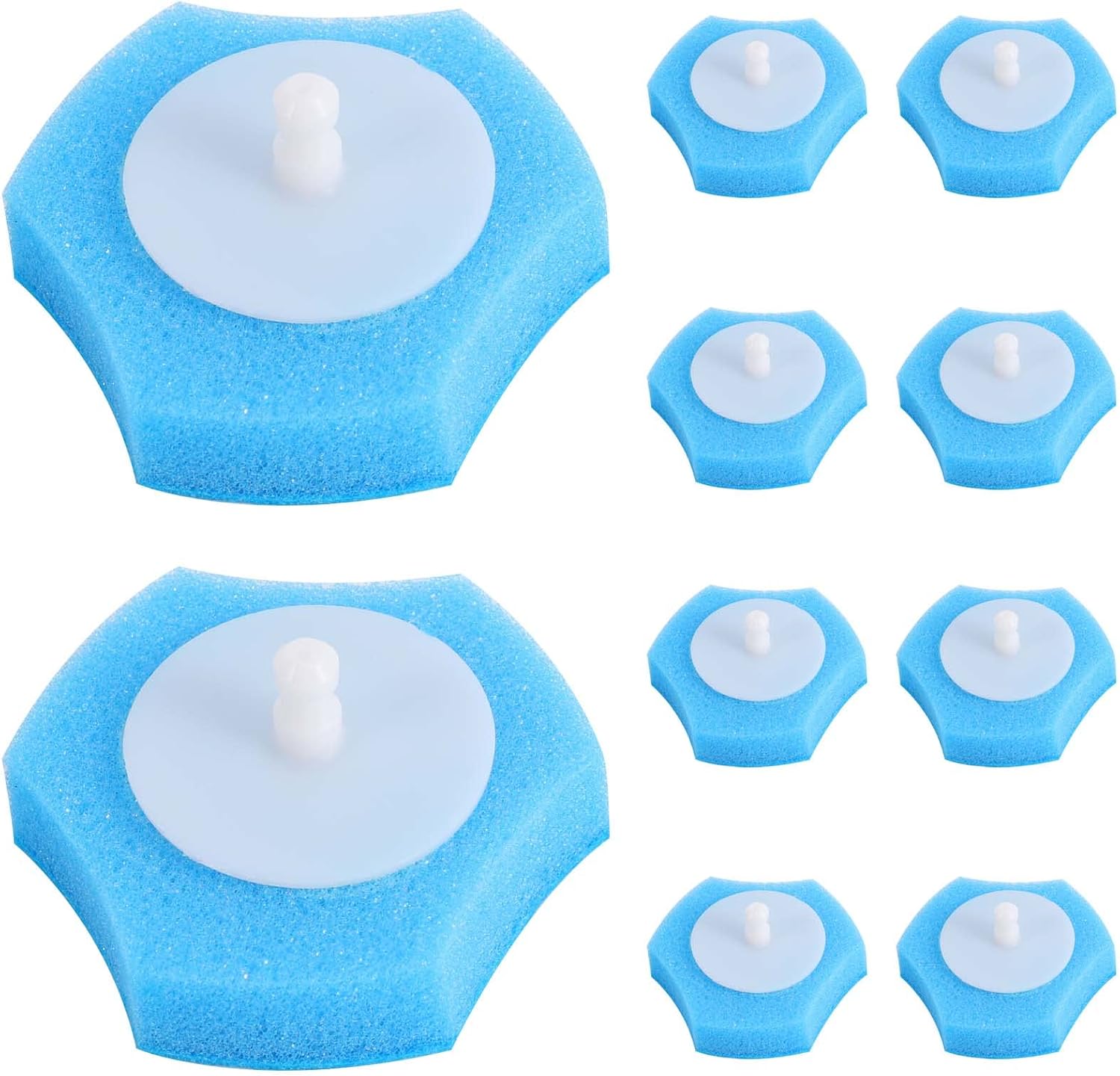 36-teiliges Set: Ersatzköpfe Für Toilettenbürsten, Ersatzstäbe Für Toilettenbürsten, Ersatzreiniger Für Toilettenbürsten, Toilettenbürstenkopf