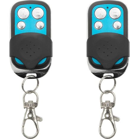 Qazqa Clonage Télécommande Porte-clés,porte De Garage De Remplacement Universel Portail Électrique,télécommandes Originales Pour Véhicules Verrouillage Central, Portes De Garage