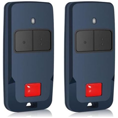 Pair Lot De 2 Télécommandes 433 Mhz Pour Mitto Cool C2,mitto 2 Mitto 2a, Mitto B Rcb 02, Trc1, Trc2, Trc3, Rolling Code - 2 Canaux