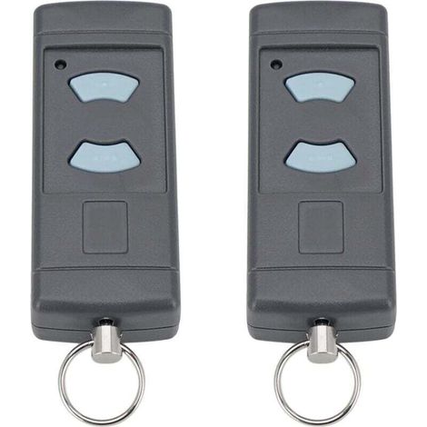 Lot De 2 Télécommandes De Remplacement Pour Ouvre-porte De Garage, Avec Bouton Bleu, 868 Mhz, Compatibles Avec Les Modèles Hormann Hse2-868, Hsm4-868 Et Hse4-868, Ainsi Que Tubauto Hsm4-868 Et Hs4-868