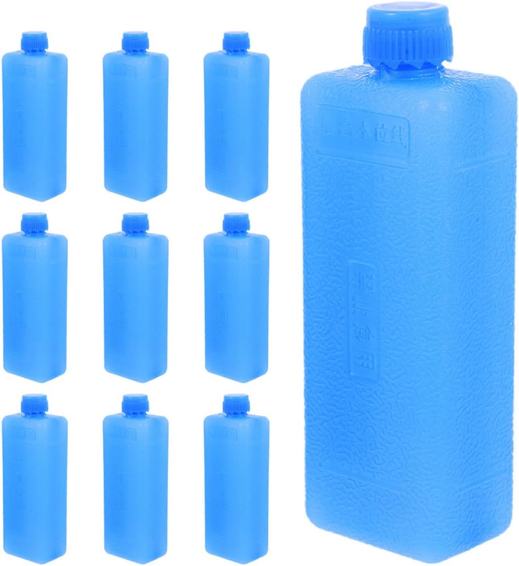 10 Blaue Kühlblöcke Für Luftkühler, Aus Pe, Schnelle Kühlung Und Einfache Anwendung, Ideal Für Den Sommerlichen Einsatz Zu Hause