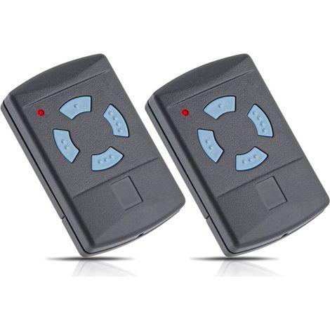 Telecommande Portail - 868,3 Mhz - Compatible Hormann Boutons Bleus - Pour Hse2-868 Hsm4-868 Hs4-868 - Lot De 2