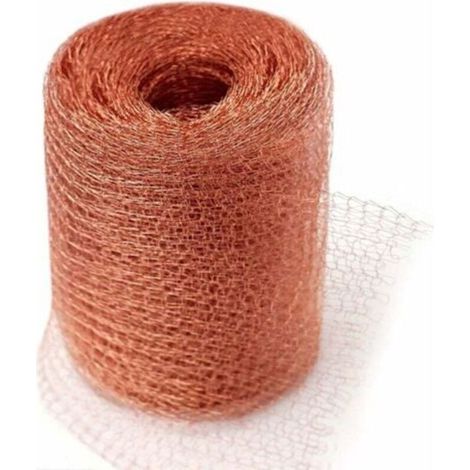 Paar 6 Meter Lange, Nagetiersichere Kupferdrahtgitter. Schutz Vor Nacktschnecken, Schnecken, Mäusen, Ratten Und Vögeln. Rostfrei Und Elastisch.