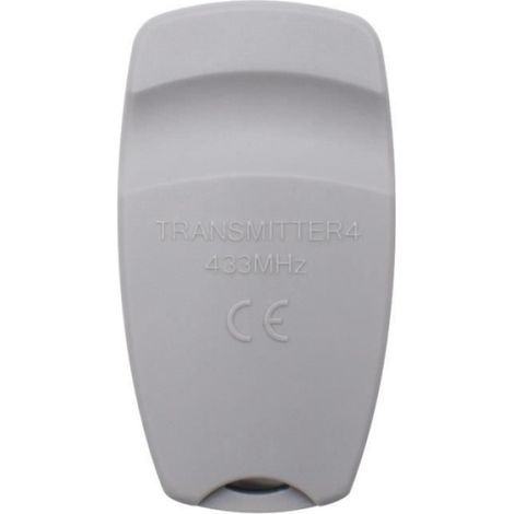 Télécommande Émetteur 433 Mhz - Pour Porte-clés - Code À Roulement - Compatible Garage Et Barrière - 4 Voitures - Emballage Blister