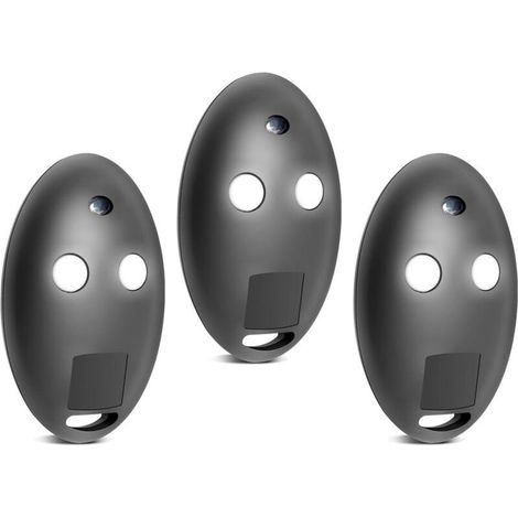 Ensemble De 3 Télécommandes De Porte, Télécommande De Porte De Garage Pour Bft Mitto2 - Mitto2 M 2 Canaux À Code Tournant Pour Portails Automatiques