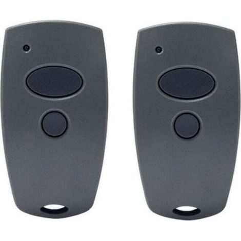 Émetteur Manuel Pour Porte De Garage - Zor® - Lot De 2 - 868,3 Mhz - D302-868 - D304-868 - D384-868 - D321-868