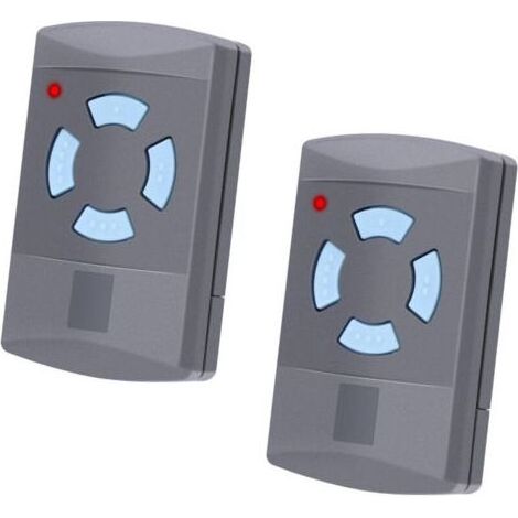 Télécommande - 868,3 Mhz - 4 Canaux - Pour Ouvre-porte De Garage Supramatic Promatic - Lot De 2